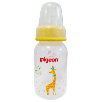 Biberón Boca Estándar 120ml Amarillo Decorado Jirafa
