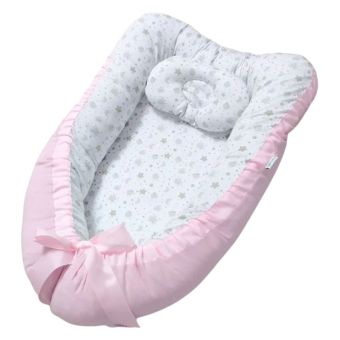 Cuna Colecho Estándar Rosado Estrellas - Maternelle