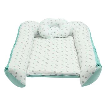 Cuna Colecho Verde Estrellas