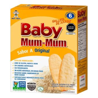 Galleta de Arroz Baby Mum-Mum Original Caja 50 gr