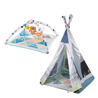 GIMNASIO 2 EN 1, ALFOMBRA Y CARPA – BABY LOCK