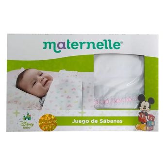 Juego de Sábanas para Cuna Premium con Blonda (Varios colores)