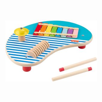 Juguete Instrumento Fisher Price Mesa Musical De Actividades Madera