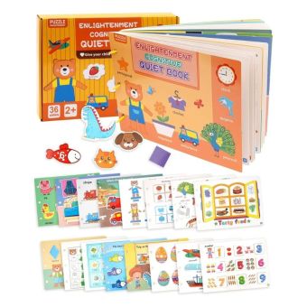 Libro Ocupacional de aprendizaje Osito con 15 Temas en Inglés