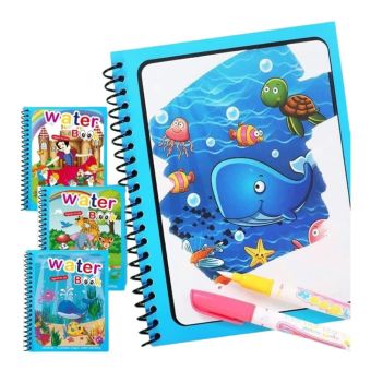 Mini Libro Mágico de Agua Reutilizable