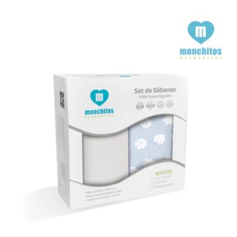 Pack x2 Sabanas Pack and Play (Varios colores)