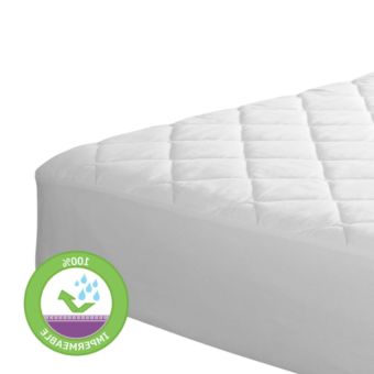 Protector de Colchón Impermeable Cama Cuna 1 1/2 - Monchitos