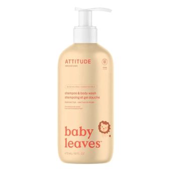 Shampoo & Body Wash Attitude Natural Care Pera 473ml