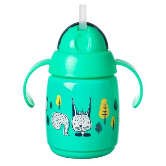 Taza de Entrenamiento con Sorbete con Asas 10oz/300ml Verde - Tommee Tippee