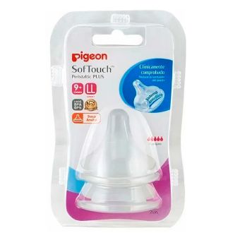 Tetina Peristaltic Plus Chupete Boca Ancha LL 2 UND - Pigeon